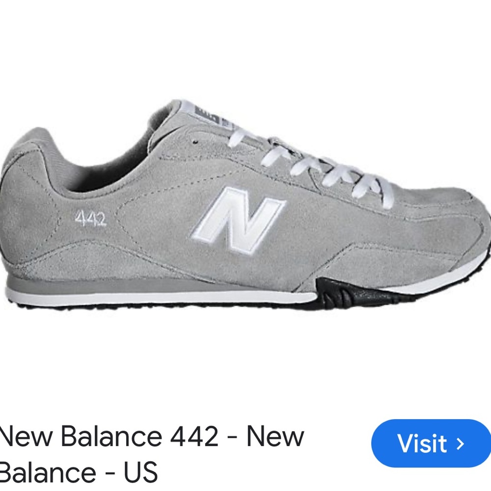 New Balance Light Beige Suede Walking Sneakers